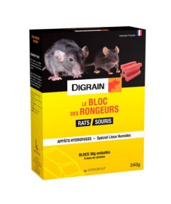 DIGRAIN bloc rongeur 25/240g