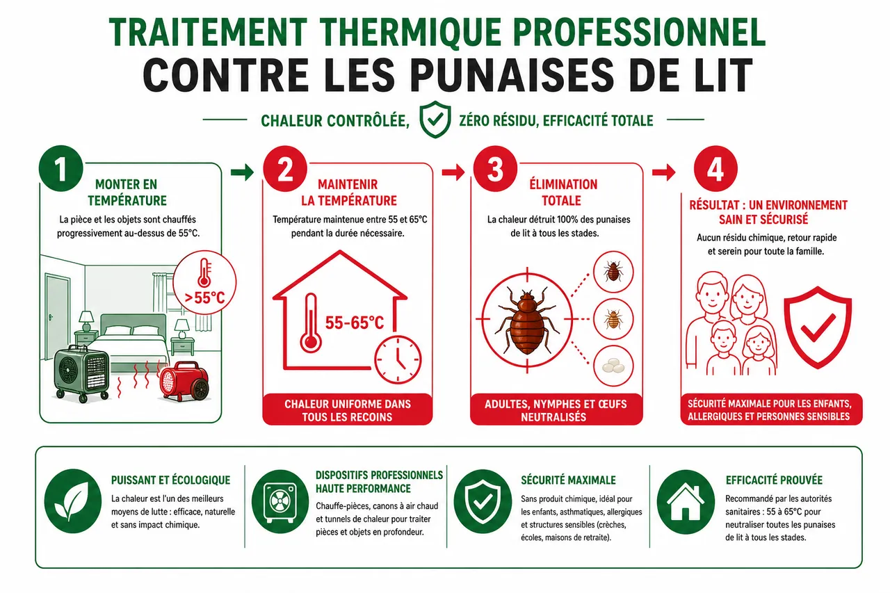 Traitement punaises de lit dans l'Essonne (91): Évry, Massy, Corbeil et alentours , Quelles méthodes professionnelles pour traiter les punaises de lit?
