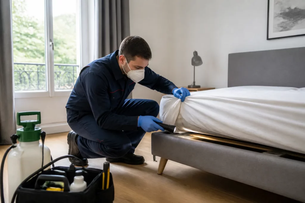 Prix traitement punaises de lit surface et méthode en 2026