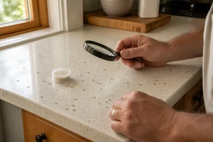 Colonies de fourmis dans une maison avec traitement en cours
